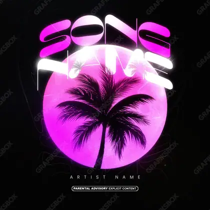 Обложка для песни «Pink Summer» — в розовых тонах