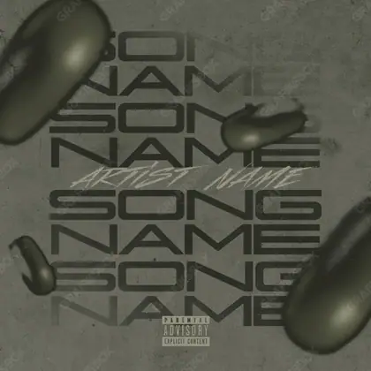 Portada de álbum prediseñada «Pharma» — un motivo con carácter propio, en una gama en blanco y negro