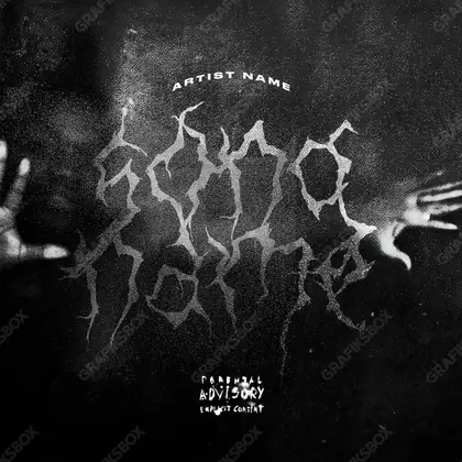 Обложка для трека «Enmeshed» — в чёрно-белом