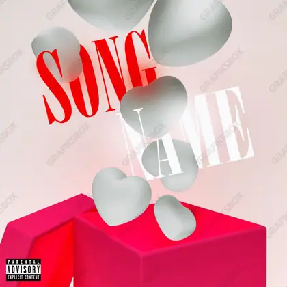 Portada de álbum prediseñada «Gifts» — un motivo con carácter propio, en una gama roja