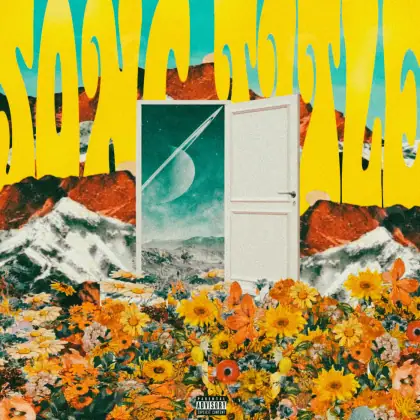Обложка для песни «Golden Abstract»: абстракция; палитра — золотая