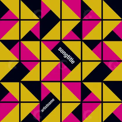 Portada prediseñada «Golden Abstract»: abstracción y tipografía; color dorado