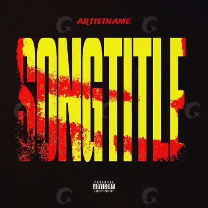 Album cover art “Golden Lettering”: lettering, golden tones