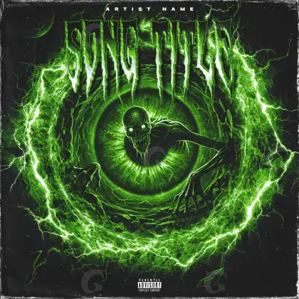 Portada para canción «Green Circle»: círculo; color verde