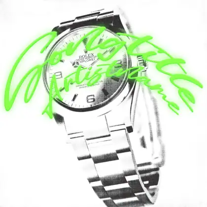 Arte de portada musical «Green Face»: rostro; color verde