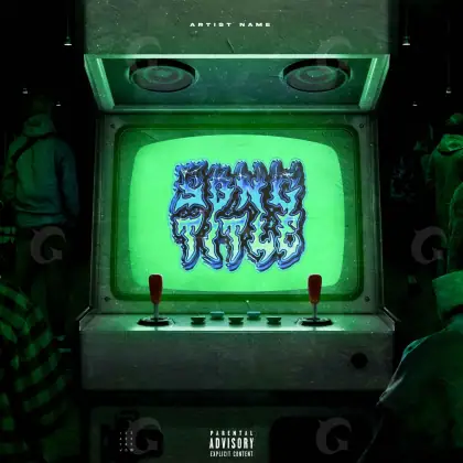 Arte de portada musical «Green Screen»: pantalla; color verde