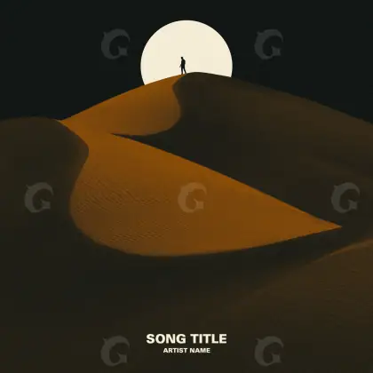 Music cover artwork “Orange Circle”: circle, orange tones