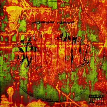 Album cover art “Orange Circle”: circle, orange tones