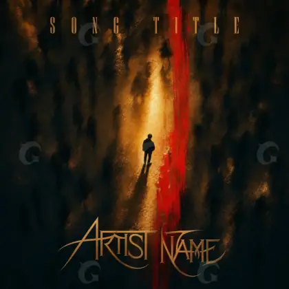 Portada para canción «Orange Figure»: figura; color naranja
