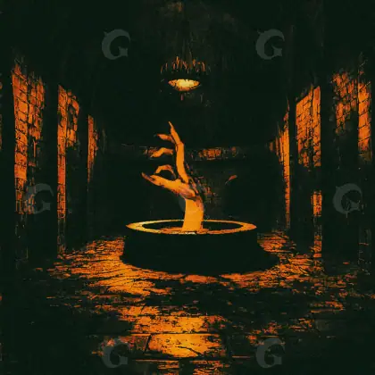 Portada para canción «Orange Hand»: mano; color naranja