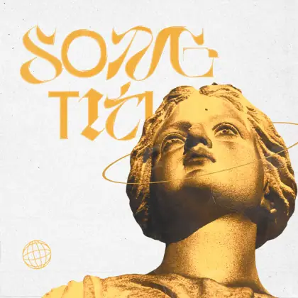 Music cover artwork “Orange Man”: man, orange tones