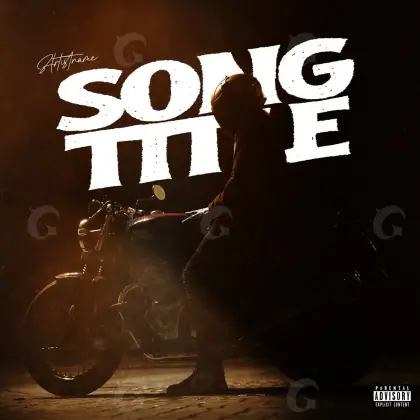 Portada para canción «Orange Motorbike»: moto; color naranja