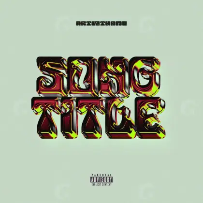Music cover artwork “Orange Neon”: neon, orange tones