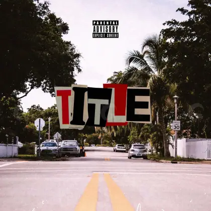 Album cover art “Orange Street”: street and car, orange tones