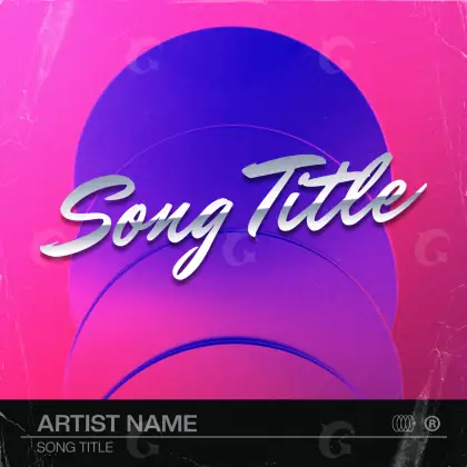 Album cover art “Pink Circle”: circle, pink tones