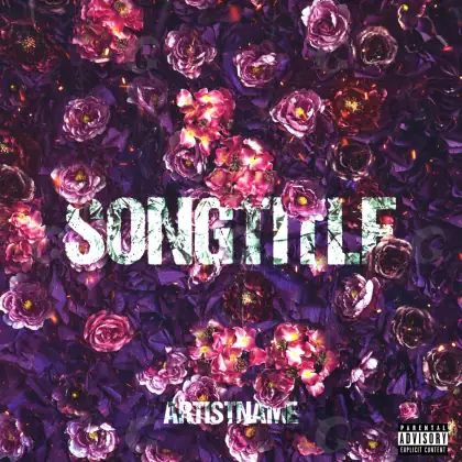 Music cover artwork “Pink Flower”: flower, pink tones
