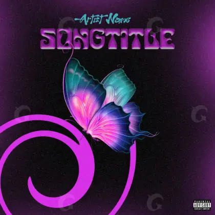 Music cover artwork “Pink Flower”: flower, pink tones