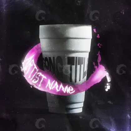 Music cover artwork “Pink Lettering”: lettering, pink tones