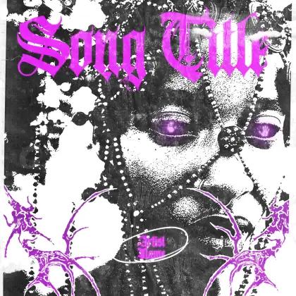 Music cover artwork “Pink Woman”: woman and face, pink tones