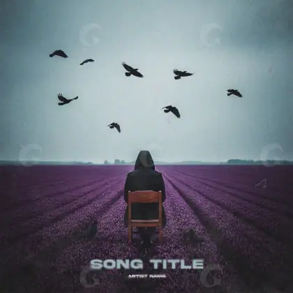 Album cover art “Purple Bird”: bird, purple tones