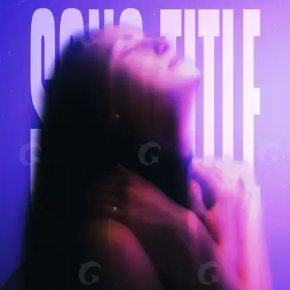 Album cover art “Purple Figure”: figure, purple tones