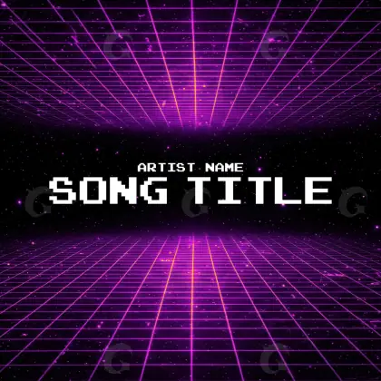 Portada prediseñada «Purple Lettering»: tipografía; color violeta