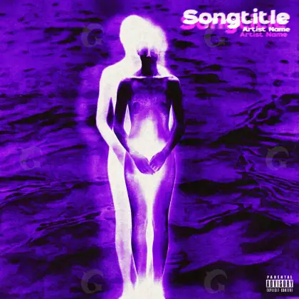 Album cover art “Purple Woman”: woman, purple tones