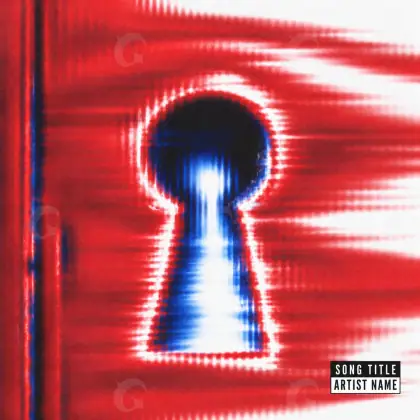 Arte de portada musical «Red Circle»: círculo; color rojo