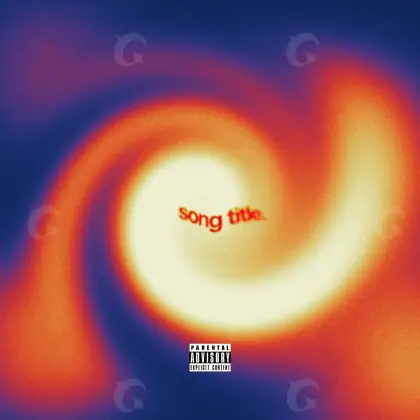 Portada prediseñada «Red Circle»: círculo; color rojo