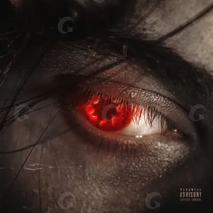 Обложка для песни «Red Eyes»: глаза; палитра — красная