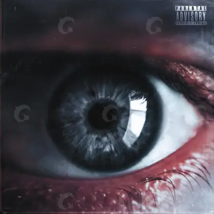 Album cover art “Red Eyes”: eyes, red tones