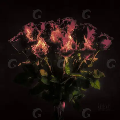 Portada para canción «Red Flower»: flor; color rojo