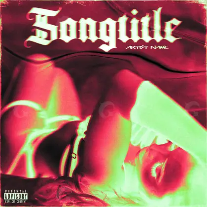 Portada para canción «Red Hand»: mano; color rojo