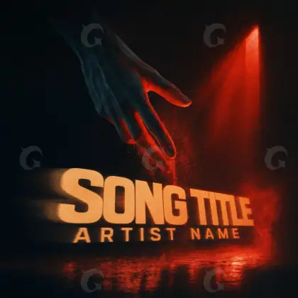 Album cover art “Red Hand”: hand, red tones