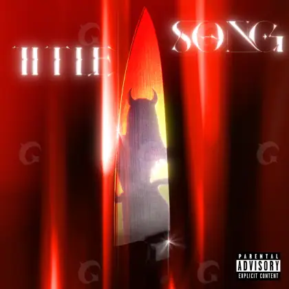 Portada para canción «Red Lettering»: tipografía; color rojo