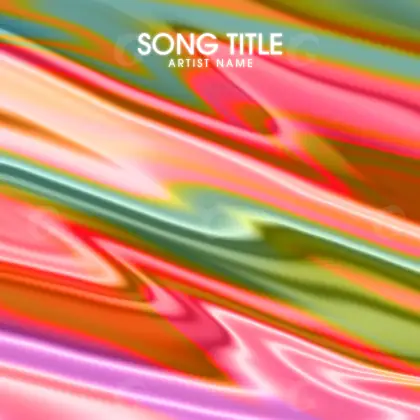 Album cover art “Red Lettering”: lettering, red tones
