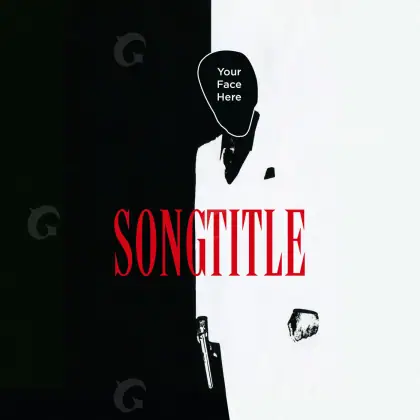 Arte de portada musical «Red Lettering»: tipografía; color rojo