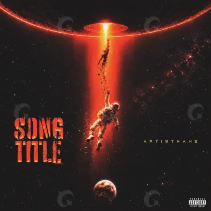 Portada para canción «Red Man»: hombre; color rojo