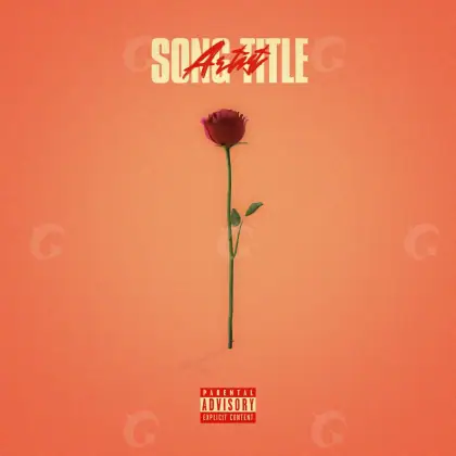 Portada para canción «Red Rose»: rosa; color rojo