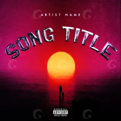 Portada para canción «Red Sun»: sol; color rojo