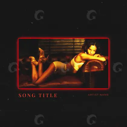 Album cover art “Red Woman”: woman, red tones