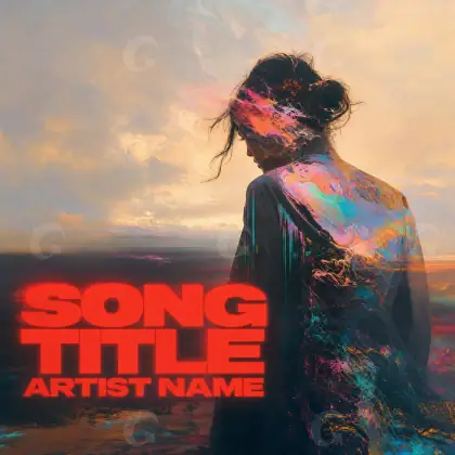 Album cover art “Red Woman”: woman, red tones