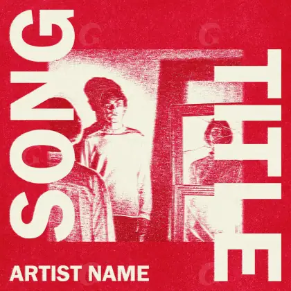 Album cover art “Red Woman”: woman, red tones