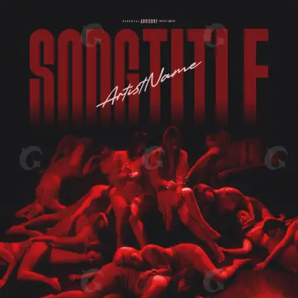 Album cover art “Red Woman”: woman, red tones
