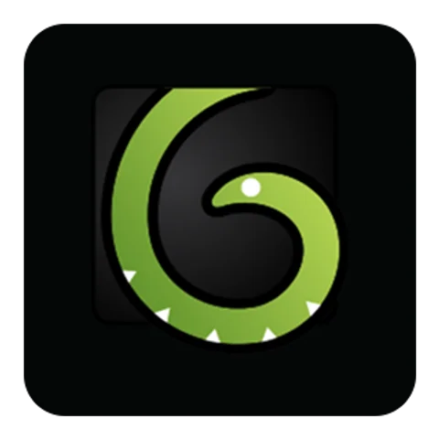Значок AudioJungle (AudioJungle) — чёрная версия, PNG с прозрачным фоном