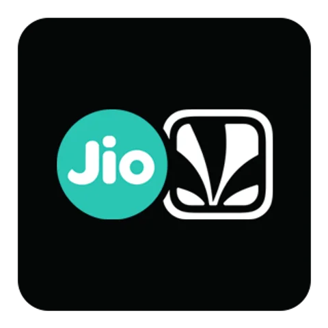 Значок JioSaavn (JioSaavn) — чёрная версия, PNG с прозрачным фоном