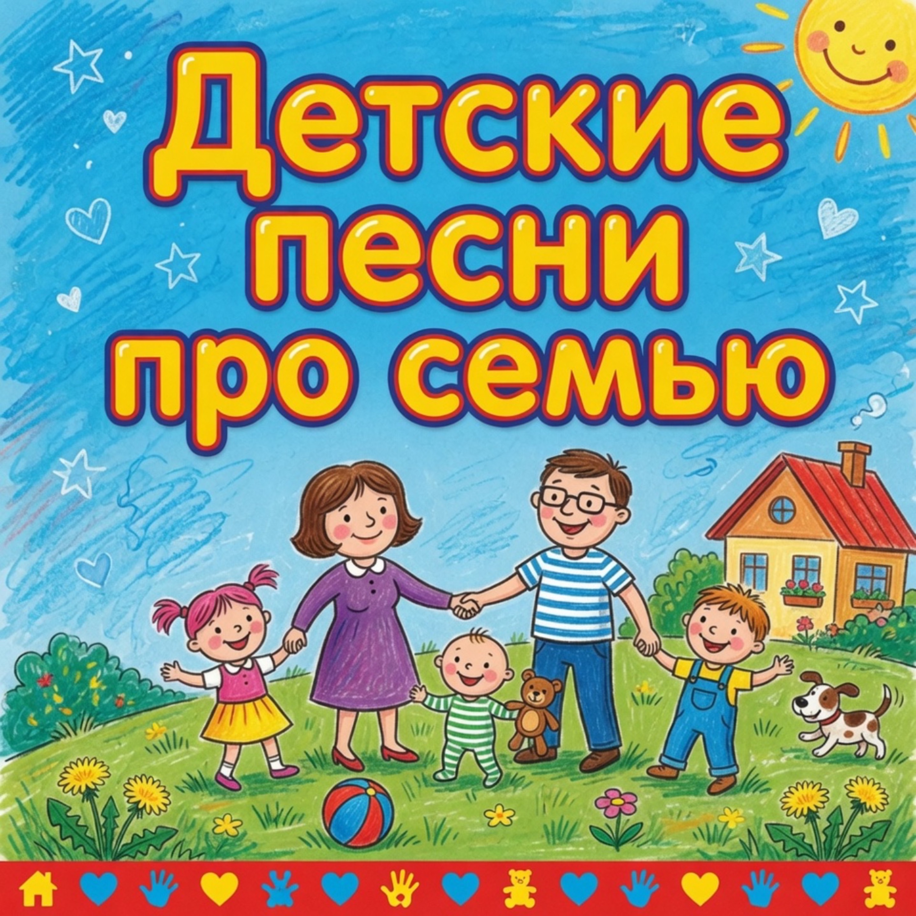 Детские песни про семью