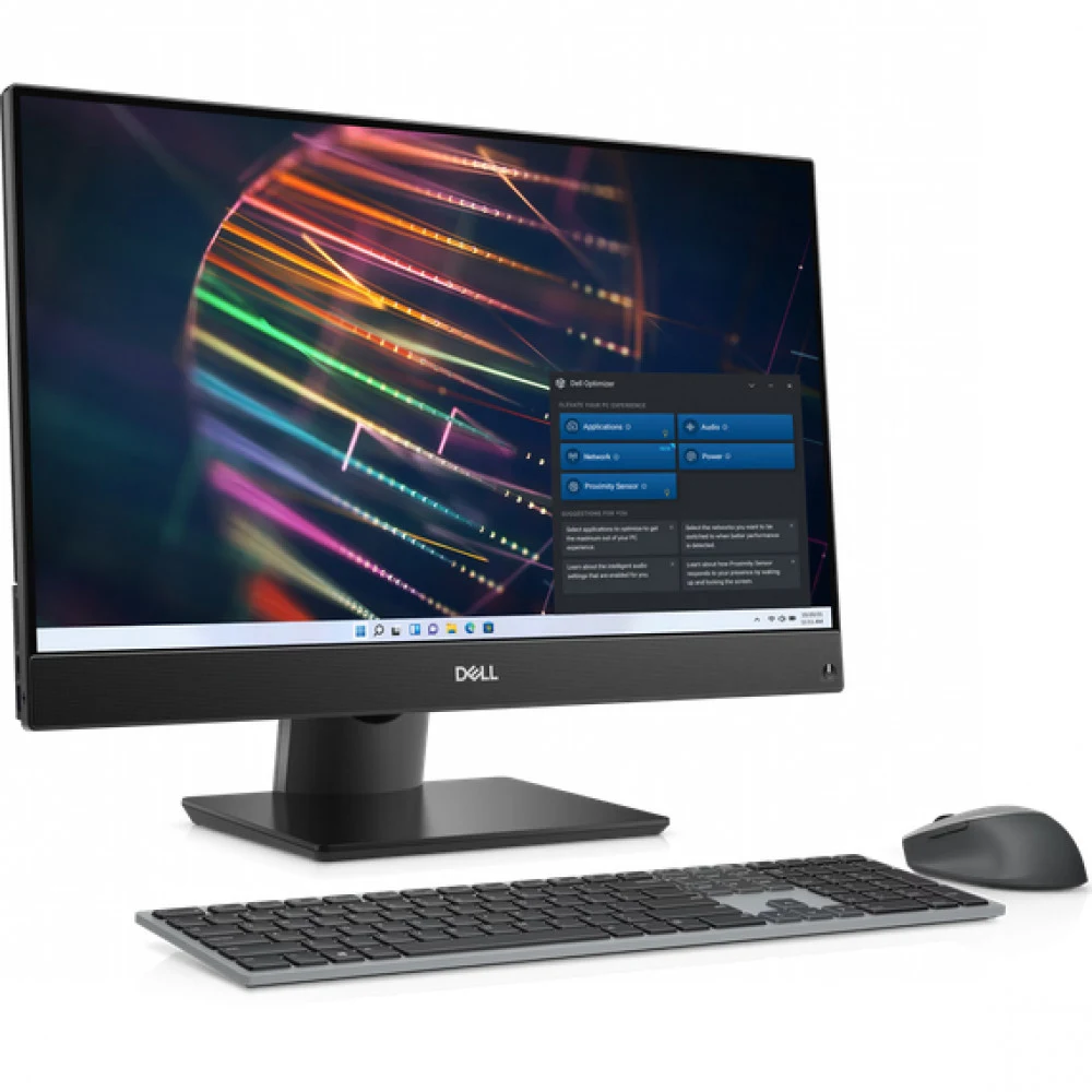 Моноблок Dell/Optiplex 5400 AIO/Core i5/12500/3 GHz/8 Gb/M.2 PCIe SSD/256 Gb/No ODD/Graphics/UHD 770/256 Mb/Ubuntu/20.04/23.8 ''/FHD/1920x1080 Pix/kbd 210-BCUL