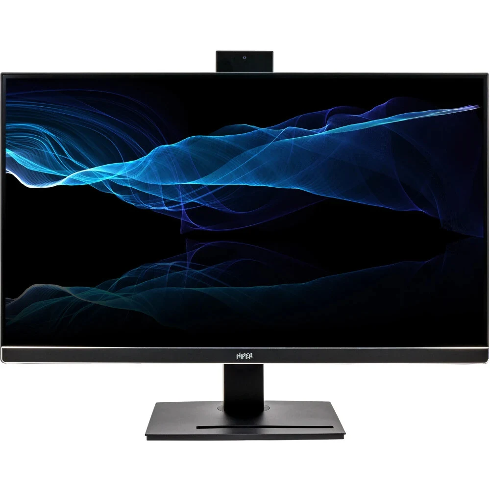 Моноблок/ HIPER V30 2k 27"(2560x1440 (матовый) IPS)/Intel Core i5 14400(2.5Ghz)/16384Mb/512PCISSDGb/noDVD/BT/WiFi/war 1y/7.93kg/черный/Win11Pro + Cam 5.0 SD/Беспроводные МК/WiFi6