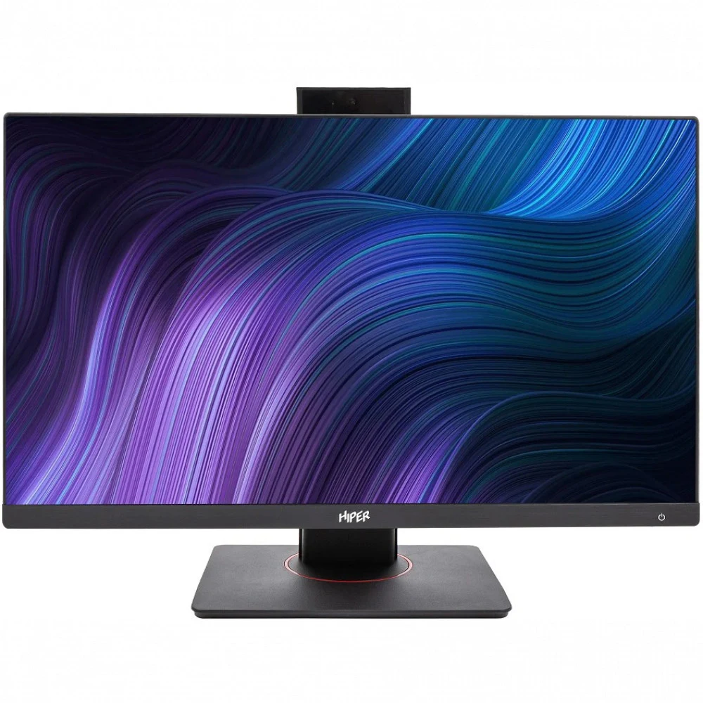 Моноблок/ HIPER V6 23.8"(1920x1080 (матовый) IPS)/Intel Core i5 14400(2.5Ghz)/16384Mb/512PCISSDGb/noDVD/BT/WiFi/war 1y/6.45kg/черный/Win11Pro + Cam 5.0 SD/Беспроводные МК/WiFi6